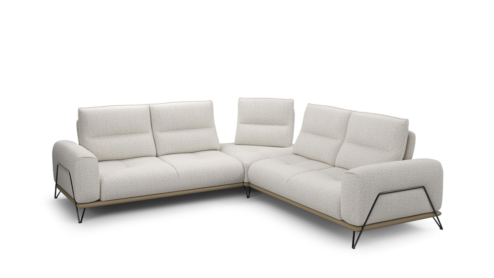 Corner sofa fabric DOLCE VITA