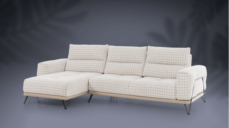 Leather corner sofa DOLCE VITA | Comfort & design