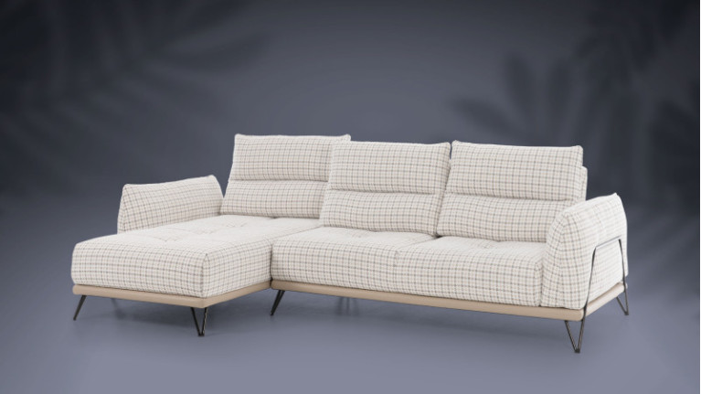 Leather corner sofa DOLCE VITA | Comfort & design