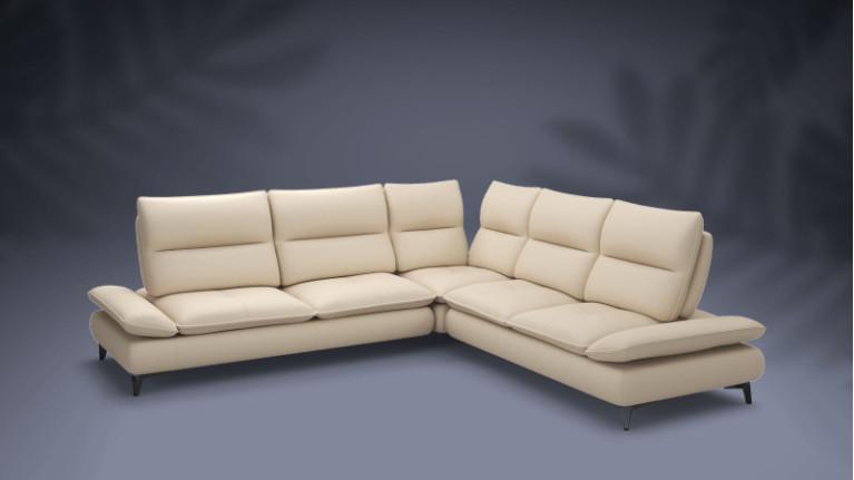 ROMA leather corner sofa | Confort à la carte