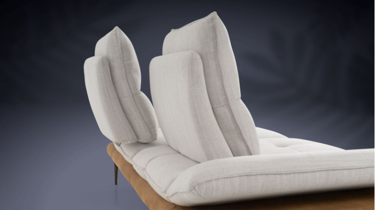 VALENTINO leather sofa | The refinement of Italian design