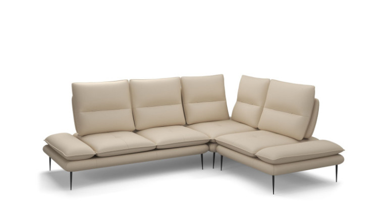 VALENTINO leather corner sofa