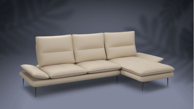 VALENTINO corner sofa | The refinement of Italian design