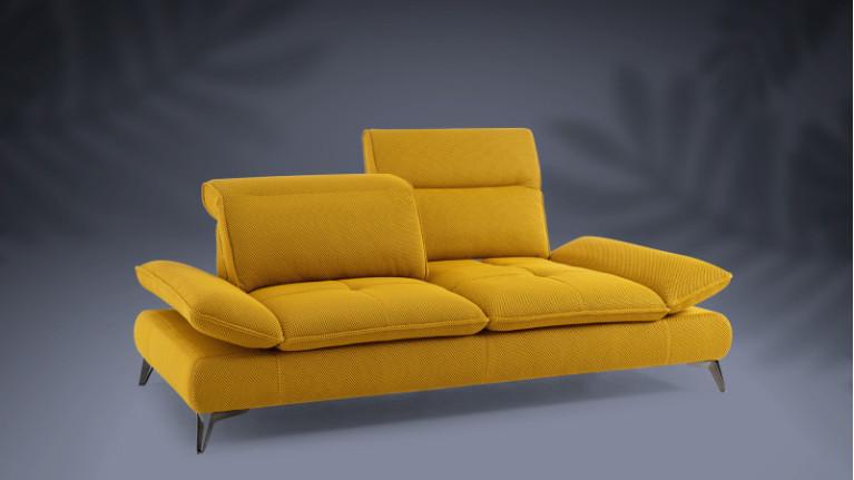 MILANO leather corner sofa chaise longue | Un confort à la carte