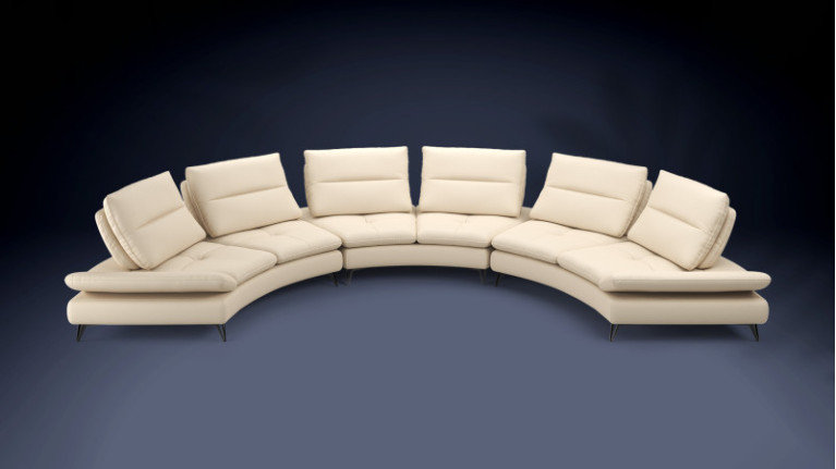 6-seater sofa ARCHI | Bold design and XXL format