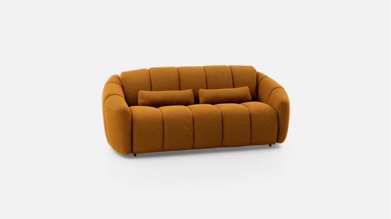 Sofa-bed TEDDY | Welcoming curves and generous dimensions