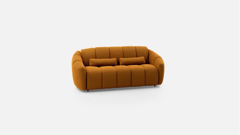 3D fabric corner sofa TEDDY | Welcoming curves