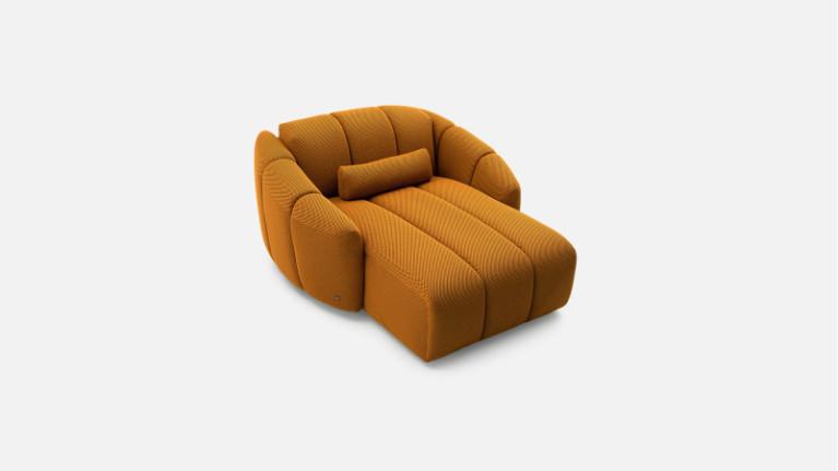 TEDDY convertible sofa bed | A rounded design