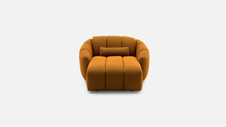 TEDDY convertible sofa bed | A rounded design
