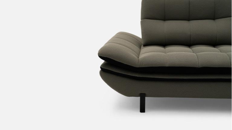 3-seater sofa WAFFLE | Wrap-around comfort