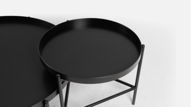 MIA nesting coffee tables | 100% steel