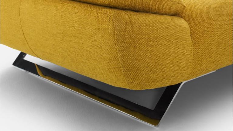 Straight sofa, soft seat, adjustable seat, LEVEL