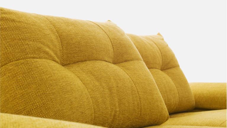 Straight sofa, soft seat, adjustable seat, LEVEL