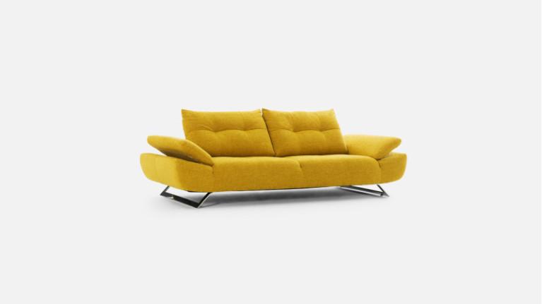 Straight sofa, soft seat, adjustable seat, LEVEL