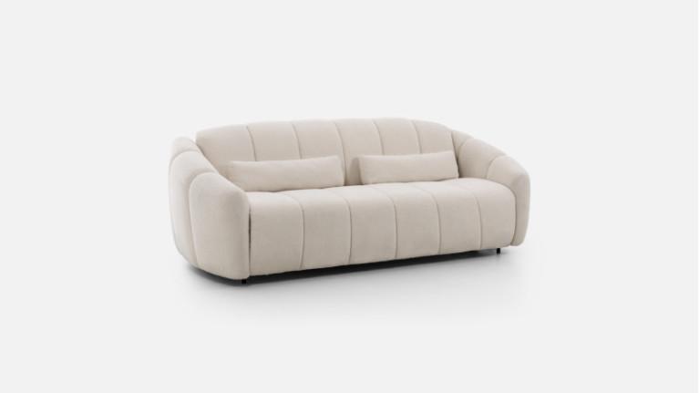 Sofa-bed TEDDY | Welcoming curves and generous dimensions