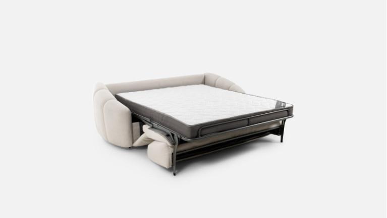 Sofa-bed TEDDY | Welcoming curves and generous dimensions