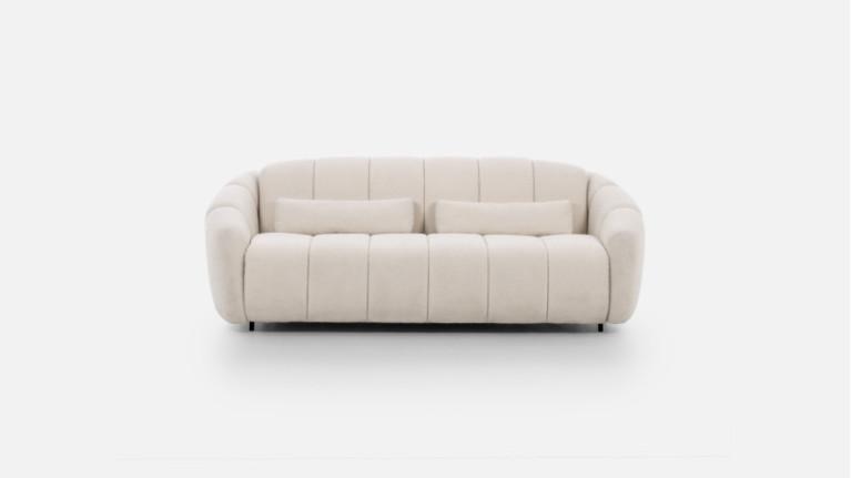 Sofa-bed TEDDY | Welcoming curves and generous dimensions