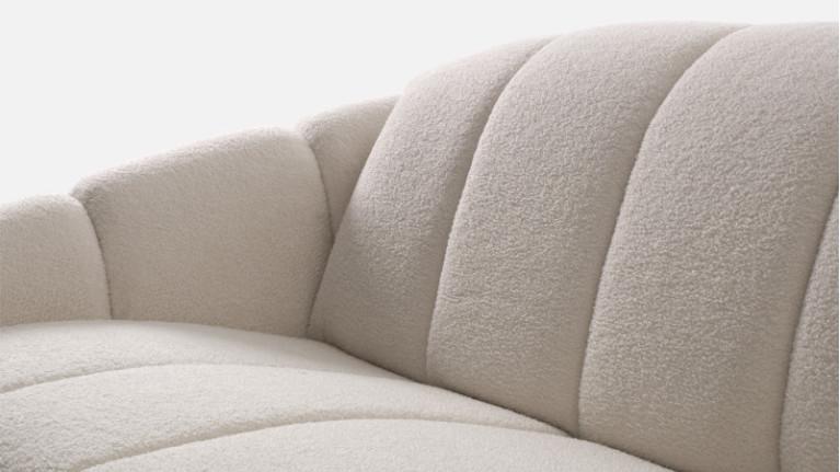 Sofa-bed TEDDY | Welcoming curves and generous dimensions