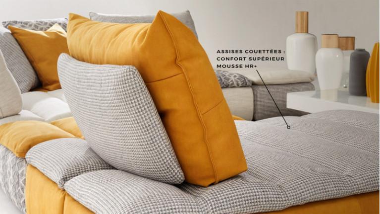 BYBLOS electric corner sofa | Sublime design