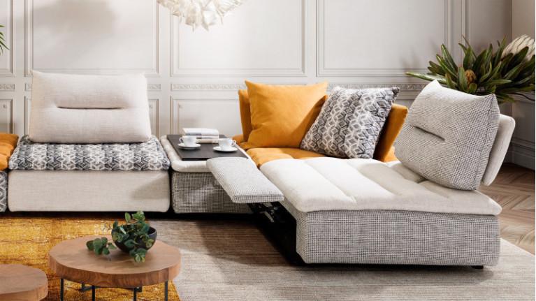 BYBLOS electric corner sofa | Sublime design