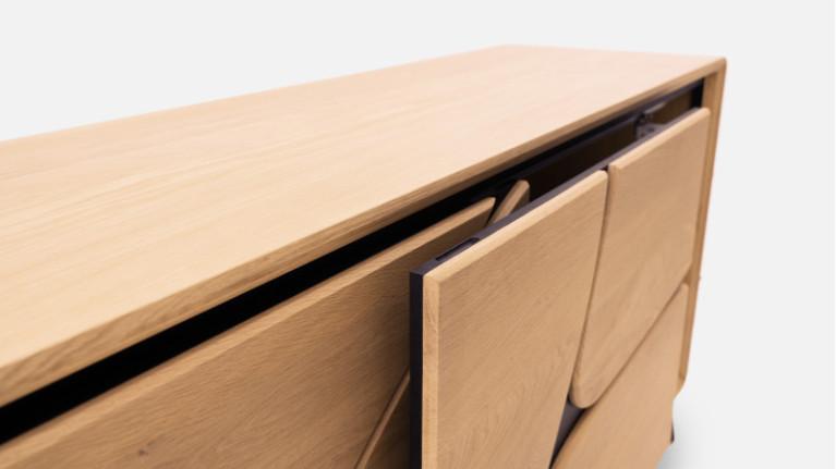2-door sideboard coplanar FRANCE | Savoir-faire artisanale