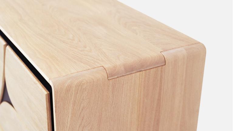 2-door TV stand FRANCE | Savoir-faire artisanale