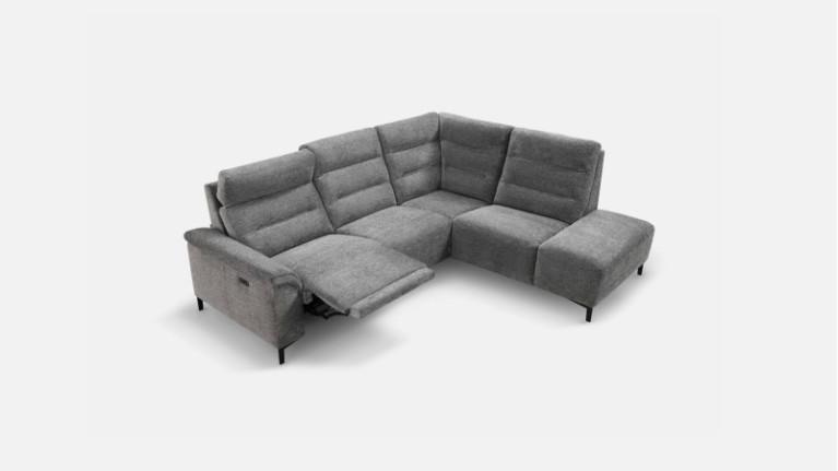 Electric corner recliner sofa ALBATROS | Soft comfort