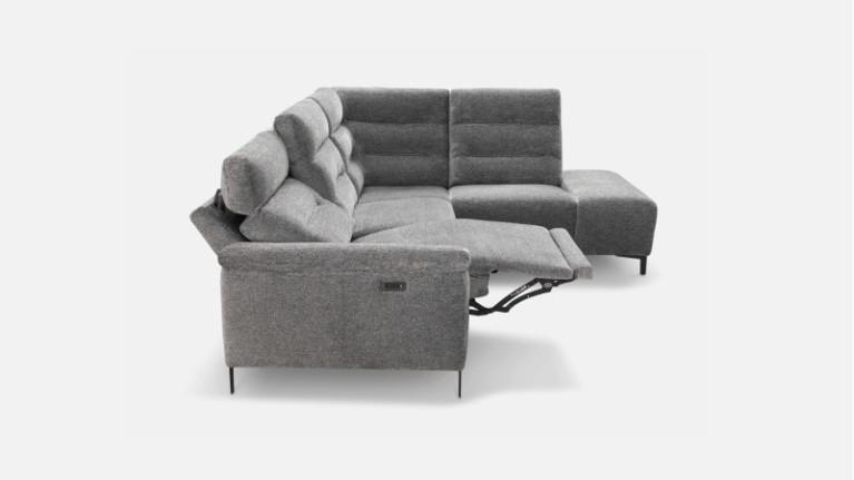 Electric corner recliner sofa ALBATROS | Soft comfort