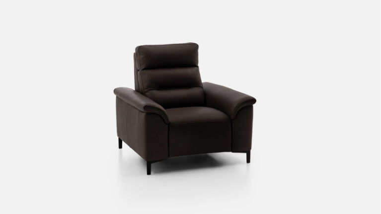 Leather armchair ALBATROS | Soft comfort