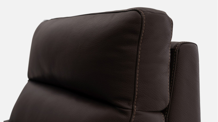 Leather armchair ALBATROS | Soft comfort