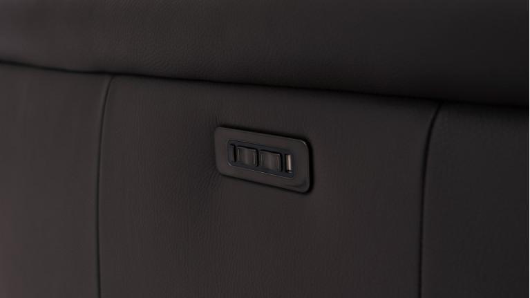 Leather electric recliner ALBATROS | Soft comfort