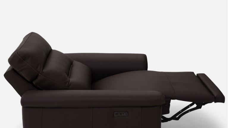 Leather electric recliner ALBATROS | Soft comfort