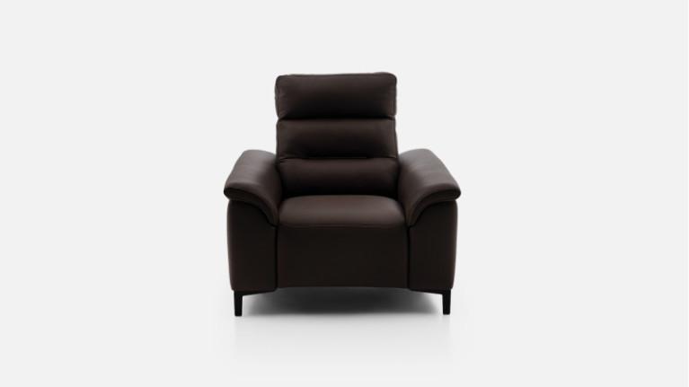 Leather electric recliner ALBATROS | Soft comfort