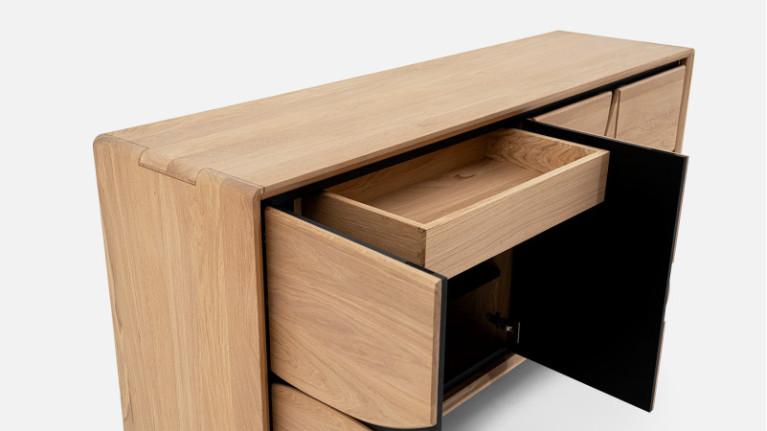 4 door sideboard FRANCE | Savoir-faire artisanale