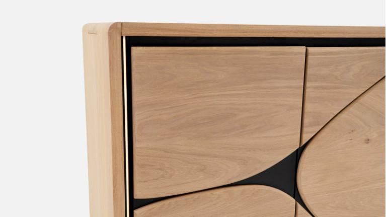 4 door sideboard FRANCE | Savoir-faire artisanale