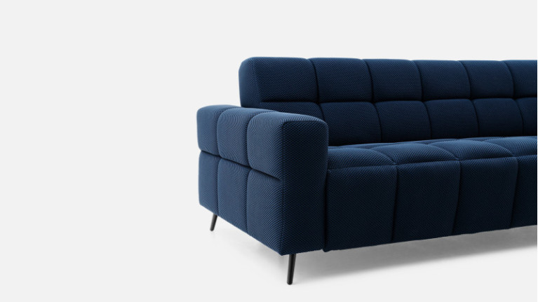 Sofa 3 seater 3D fabric TETRIS | Contemporary design