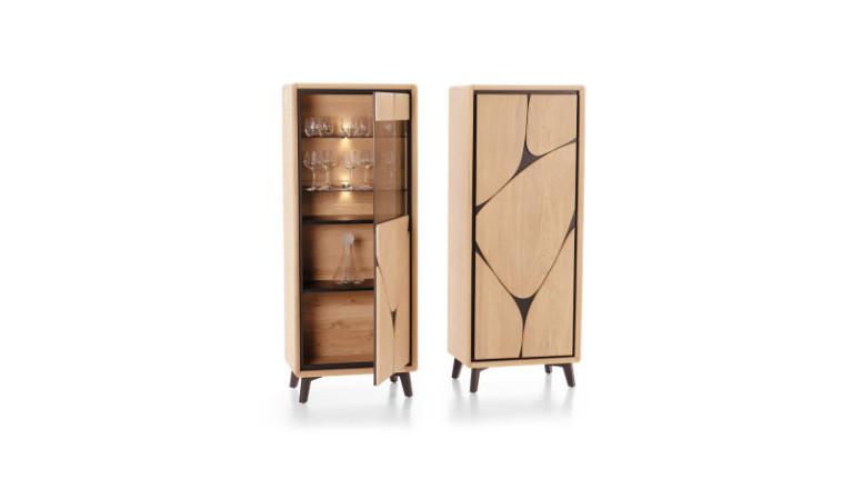 1-door glass column FRANCE | Savoir-faire artisanale