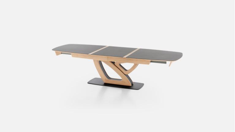 Extendable rectangular dining table FRANCE | Chêne Massif