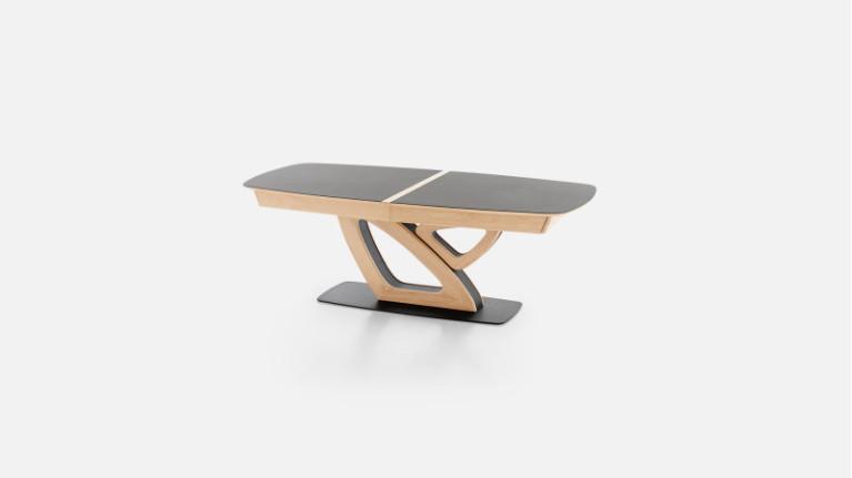 Extendable rectangular dining table FRANCE | Chêne Massif