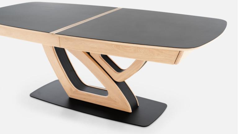 Extendable rectangular dining table FRANCE | Chêne Massif
