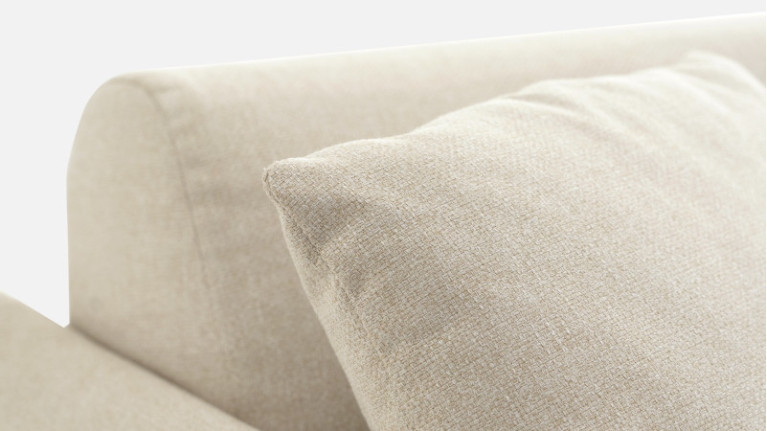 3-seater fabric sofa MELO | Italian know-how