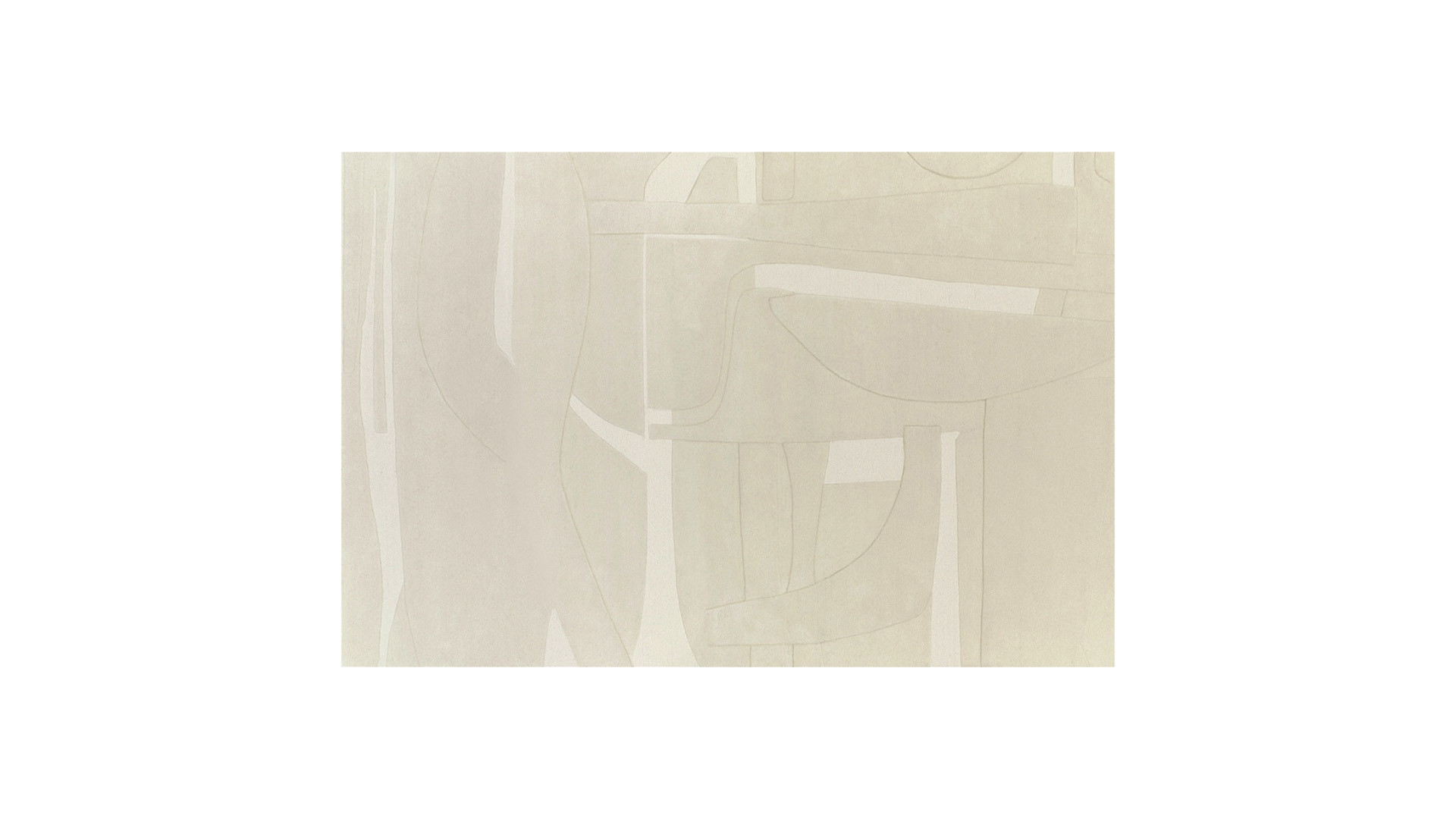 Subtle play of relief and cast shadows for the carpet COLLAGE