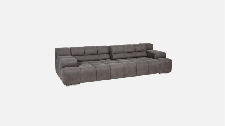 TEMPLE 3-seater modular sofa with adjustable seat depth