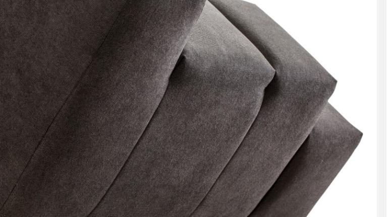 TEMPLE 3-seater modular sofa with adjustable seat depth