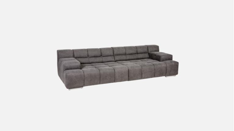 TEMPLE 3-seater modular sofa with adjustable seat depth