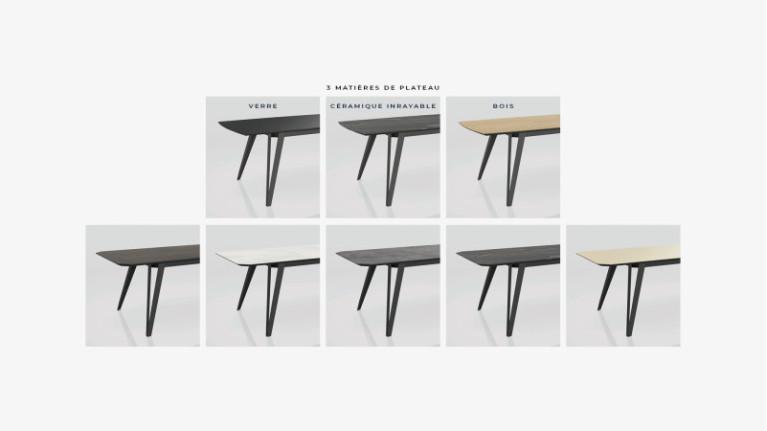 IRIS extendable dining table | Ultra-customization