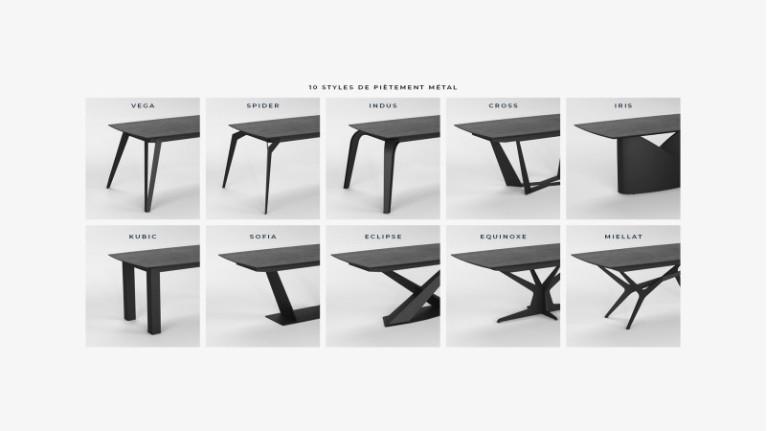 IRIS extendable dining table | Ultra-customization