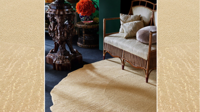 Carpet EYE FLOWER | Velvet 100% wool