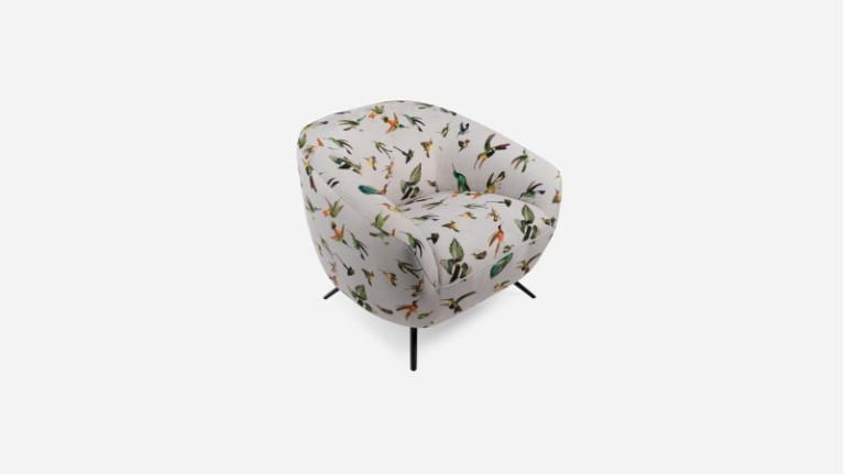 CASSANDRA headrestless armchair | Design and contemporary