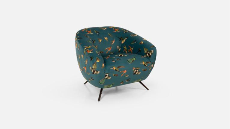 CASSANDRA headrestless armchair | Design and contemporary